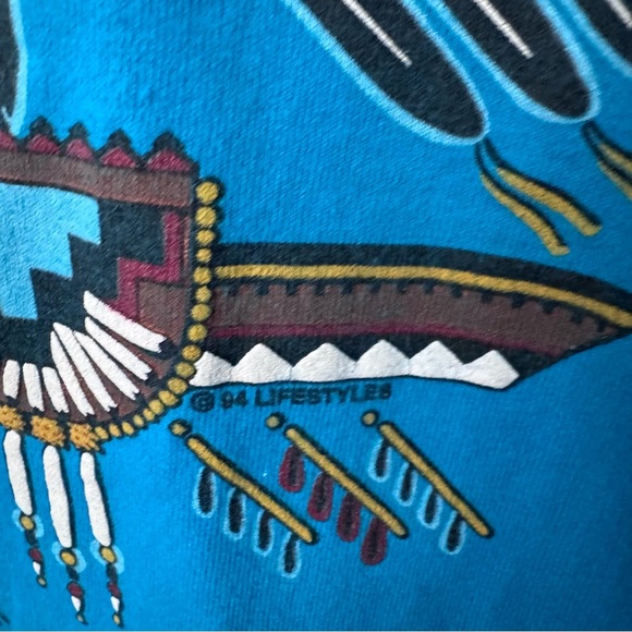 Vintage single stitch 1994 Anvil New Mexico graphic tshirt Size XL - Picture 5 of 7